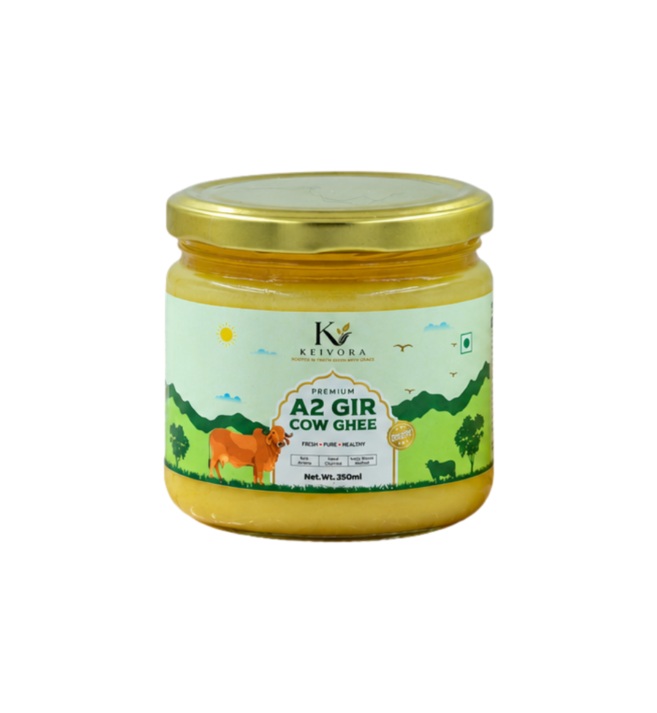 Pure Gir Cow Bilona Ghee - 350ml