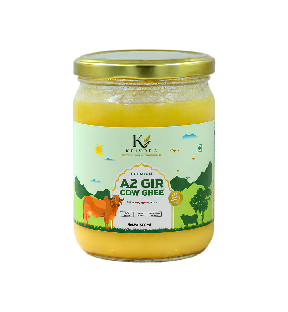 Pure Gir Cow Bilona Ghee - 500ml