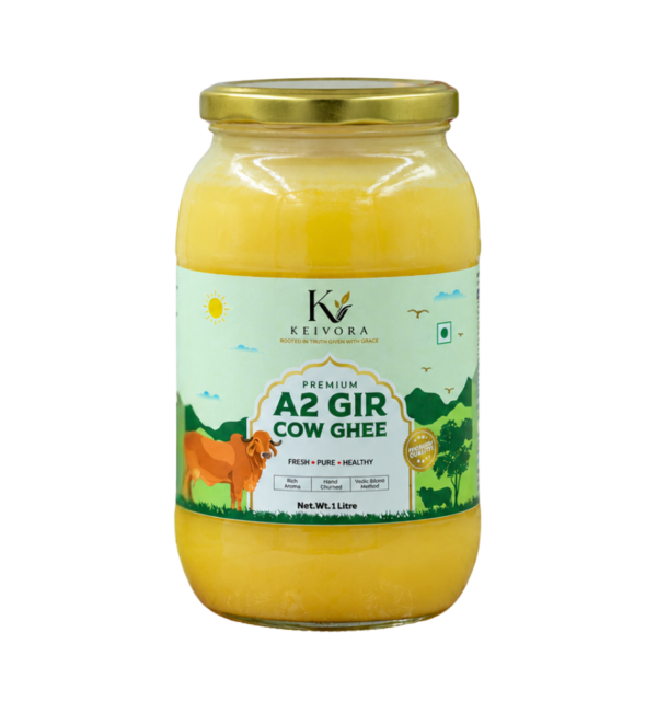 Pure Gir Cow Bilona Ghee - 1 Litre