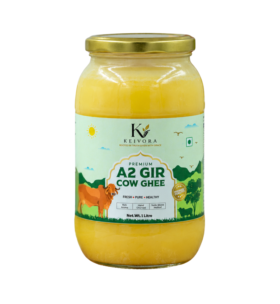 Pure Gir Cow Bilona Ghee - 1 Litre